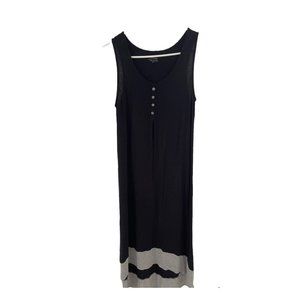 Anne Klein Sleeveless Dress Black/Grey Women